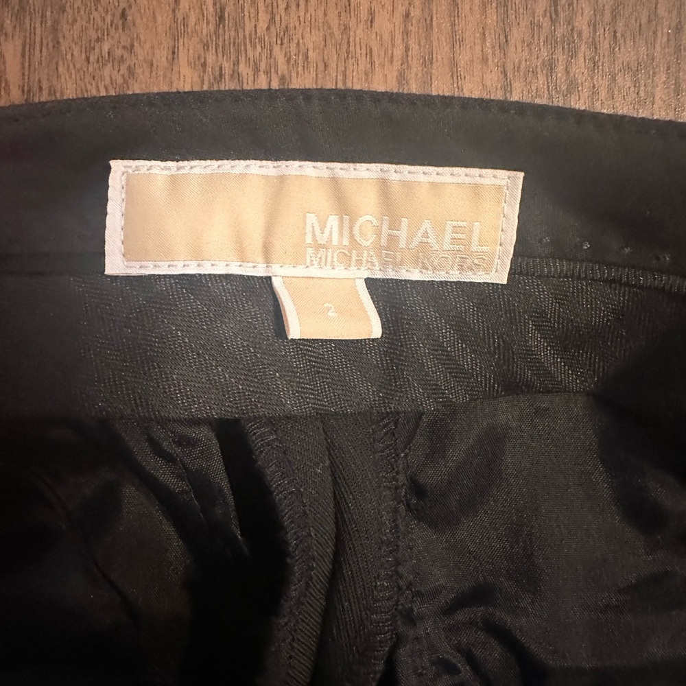 MICHAEL Michael Kors Black Flare Pants - Picture 4 of 4